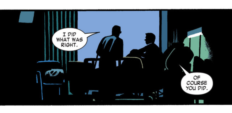 Illustration for article titled Batman/Superman vs. Hawkeye’s Dog. Panel Discussion Tells You Who Wins.